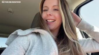 Blow Job Day in the life of a Camgirl! Testing new toys in the DRIVE THRU + MALL! So Many Orgasms!! Peluda