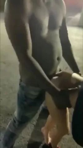 Double Penetration 20 Year Old White Bitch Used Like a Whore by Dominant Black Man Gay Oralsex