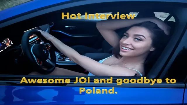 Passion-HD Sharp JOI from sucking cock or the way Goddess Gypsy Queen says goodbye to Poland !!! And