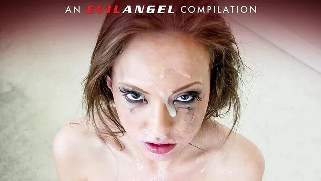 Romantic Blowbanged Bukkake Cum Sluts Compilation - EvilAngel Striptease