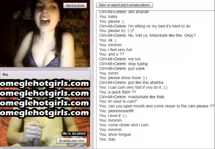 Vietnam #14 Chatroulette teen opens her mouth for my cum Boo.by