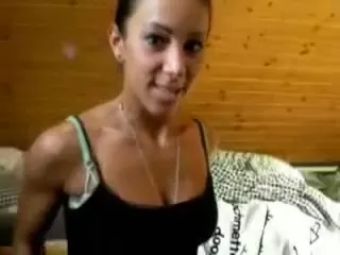 Titty Fuck Most Incredible Amateur Teen Pleases Her Pussy BangBus