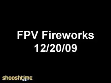 Yoga RC Plane Gets Up Close And Personal With Fireworks Moms