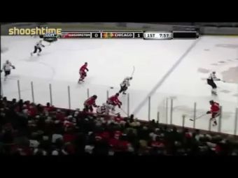 Skinny Ovechkin's Check Takes Player Out of The Game LiveJasmin