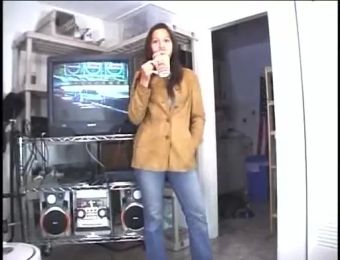 Cuck Peruvian Amateur Makes Her First Home Video Stepdad