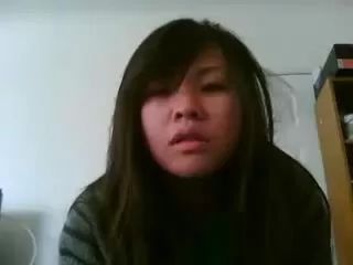 Hard Tight Asian Girlfriend Pounds Her Rice Bowl Facial