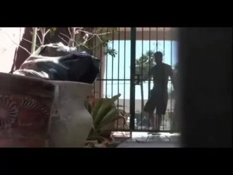 Massage Sex Perv Films Neighbor Bangin' His Girlfriend Ghetto
