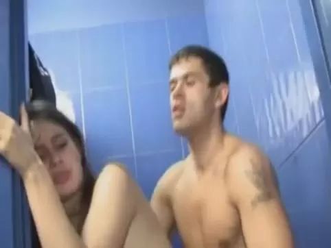 Camgirls Trashy Hookup Strikes in Bar Bathroom Phat