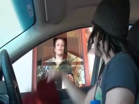 Passivo Fast Food Workers Get V-Day Surprise LovNymph