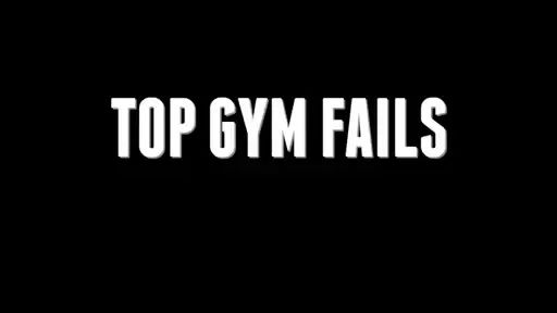 Goldenshower The Best of Gym Failures: Part 2 Vintage