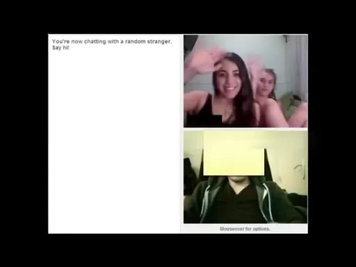 CamPlace 3 Girls on Omegle Drool Over Big Dick Lez Fuck