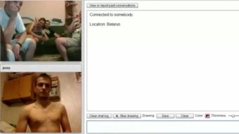 Hard Cock A Different Experience on Chatroulette Hispanic