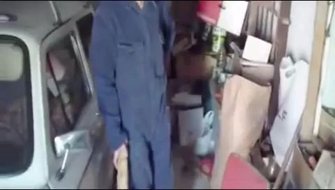 Oiled Cheeky GF Gets Banged in the Garage Doggystyle Porn