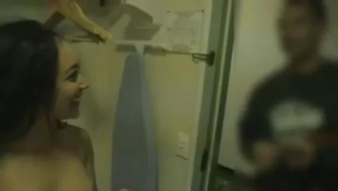Creampie 3 Delivery Guys SHOCKED by Naked Girls Face Fuck