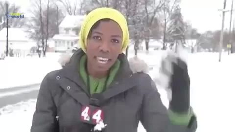 Car When Live News Goes wrong: Winter Edition Stranger