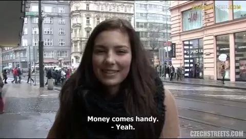 Wank Czech Girl Picked up off the Street for Fuckin Webcam