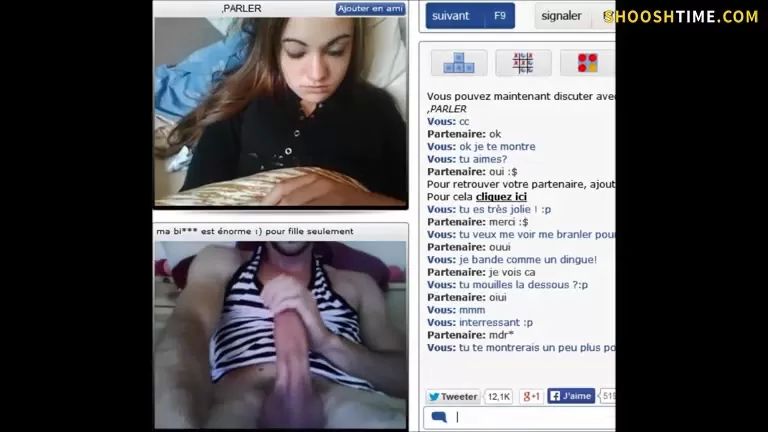 Argentino LOL: Cock Puts Girl into a Trance on Omegle Stretching